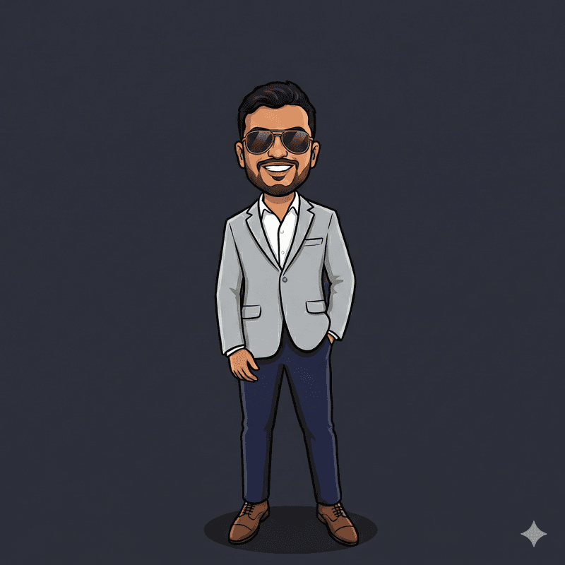 Utkarsh - Developer Caricature